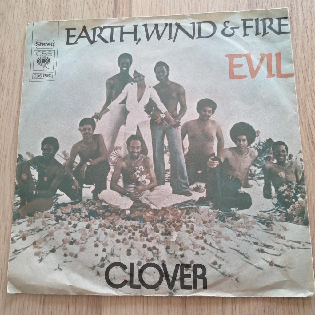 Earth wind&fire/evil, Cd's en Dvd's, Vinyl Singles, Ophalen of Verzenden, Gebruikt, Pop
