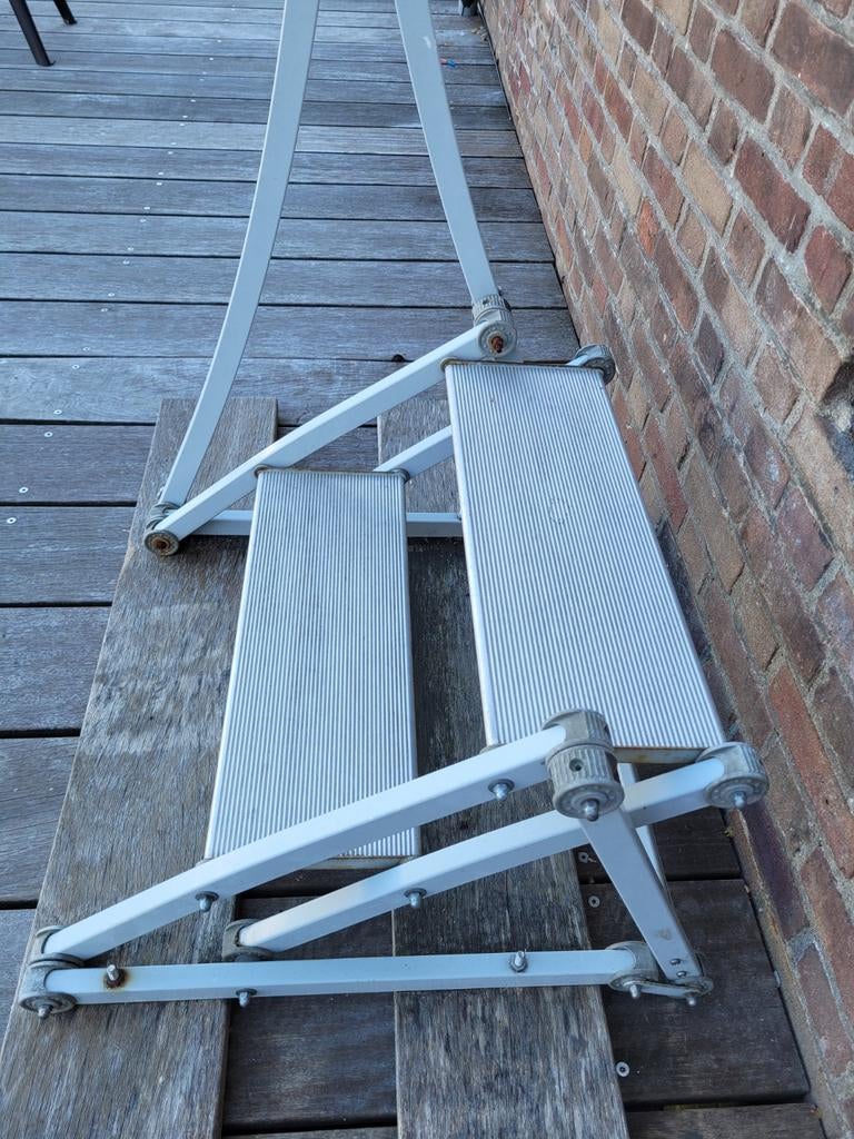 Dukdalf opvouwbare boottrap / zwemtrap, Ophalen of Verzenden, Gebruikt, Overige typen