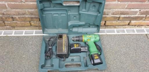 Accuboormachine, Ophalen, Gebruikt