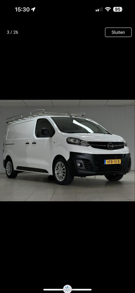 Opel Vivaro GB 2.0 Diesel 122pk L2h1 S/S Verh. Laadv. 2020, 4 cilinders, Origineel Nederlands, Te koop, 750 kg