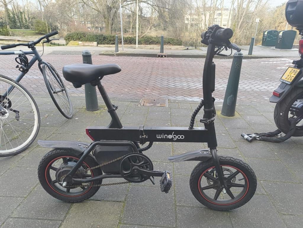 Windgoo b20- goeie staat met originele lader!, Minder dan 30 km per accu, Zo goed als nieuw, Minder dan 47 cm, Ophalen