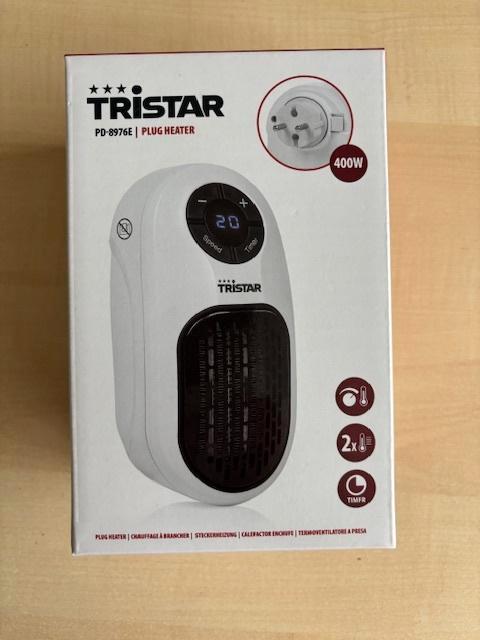 TRISTAR PLUG HEATER, Huis en Inrichting, Kachels, Zo goed als nieuw, Overige soorten, Elektrisch, Ophalen of Verzenden