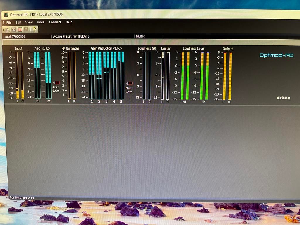 Orban Optimod PC 1101 Audio Processor, Ophalen of Verzenden, Zo goed als nieuw