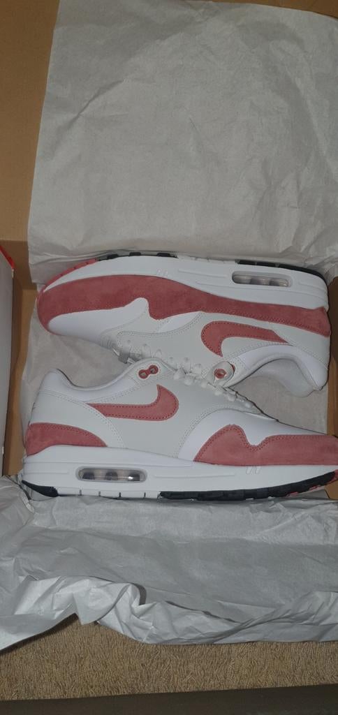 W NIKE AIR MAX 1 '87   maat 44, Ophalen, Wit, Nike, Nieuw