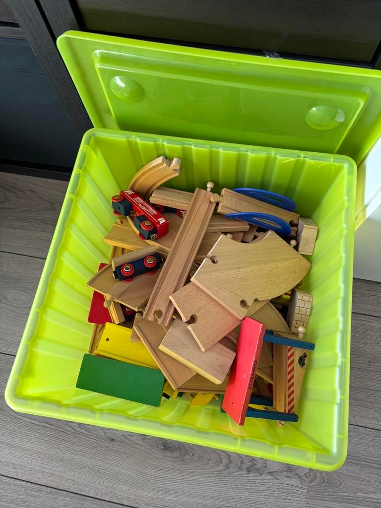 Houten treinbaan, Ophalen, Gebruikt, Overige typen