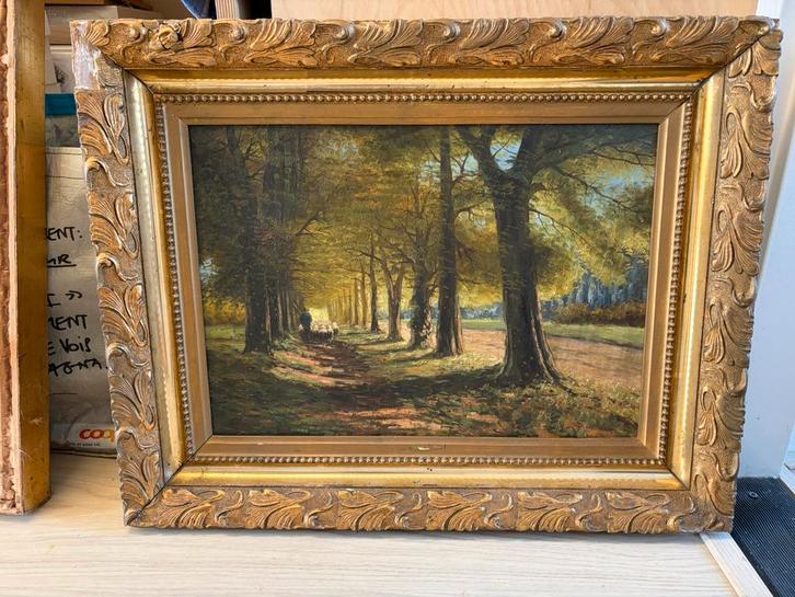 H. Houben, Antiek en Kunst, Kunst | Schilderijen | Klassiek, Ophalen of Verzenden