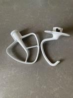 KitchenAid Deeghaak en Platte Klopper Set, Ophalen of Verzenden, Gebruikt, Vaatwasserbestendig