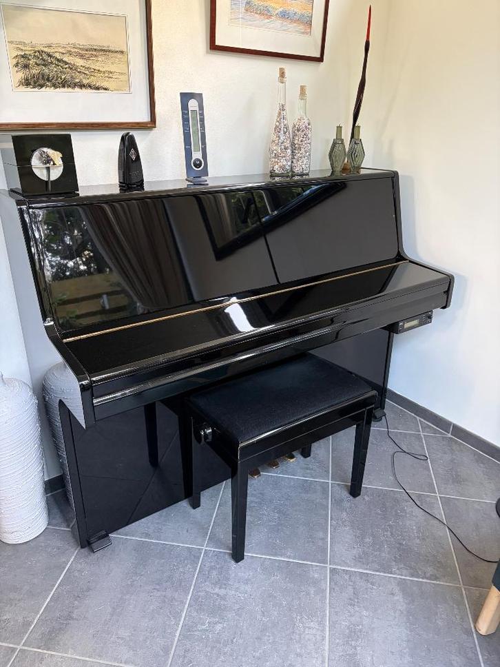 Silent piano Samick in zeer goede staat, Muziek en Instrumenten, Piano's, Zo goed als nieuw, Piano, Zwart, Digitaal, Hoogglans