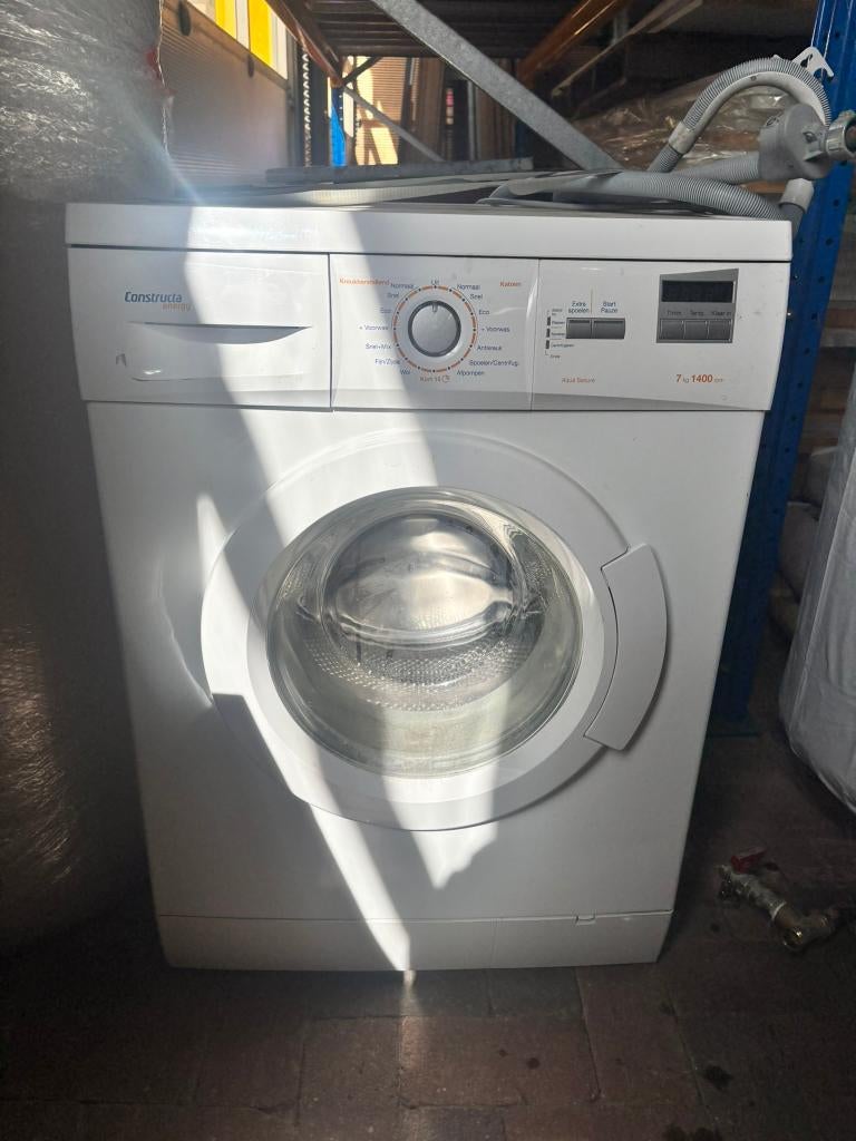 Constructa CWF14E21NL - 7kg  | A+++ wasmachine, Witgoed en Apparatuur, Wasmachines, Ophalen, Gebruikt, Voorlader, 85 tot 90 cm