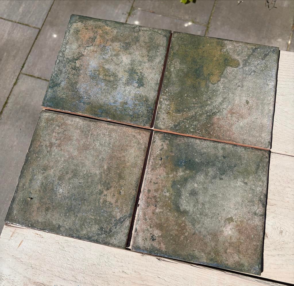 Mainzu tegels 20x20 - ruim 4 m², Ophalen, Keramiek, Nieuw, 20 tot 40 cm