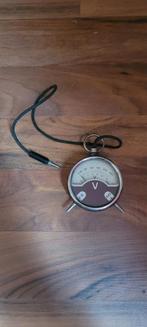 Vintage voltmeter 12v 240v, Ophalen of Verzenden