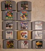Nintendo 64 retro spellen met oa Pokémon Stadium en Zelda, Gebruikt, 1 speler, Ophalen of Verzenden, Platform