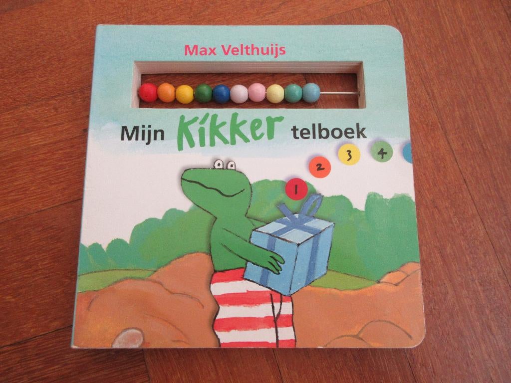 Mijn Kikker telboek, Boeken, Kinderboeken | Baby's en Peuters, Ophalen of Verzenden, Gelezen, Uitklap-, Voel- of Ontdekboek