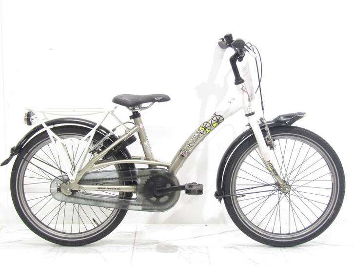 Loekie Foxy lady grijs meisjes 32cm 20inch, Fietsen en Brommers, Fietsen | Meisjes, Gebruikt, Versnellingen