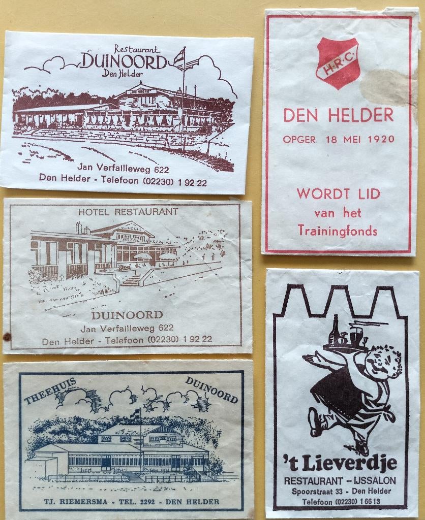 Den Helder 32, Verzamelen, Verzenden