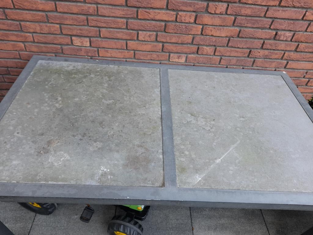 Tuintafel, Tuin en Terras, Ophalen, Gebruikt, Rechthoekig