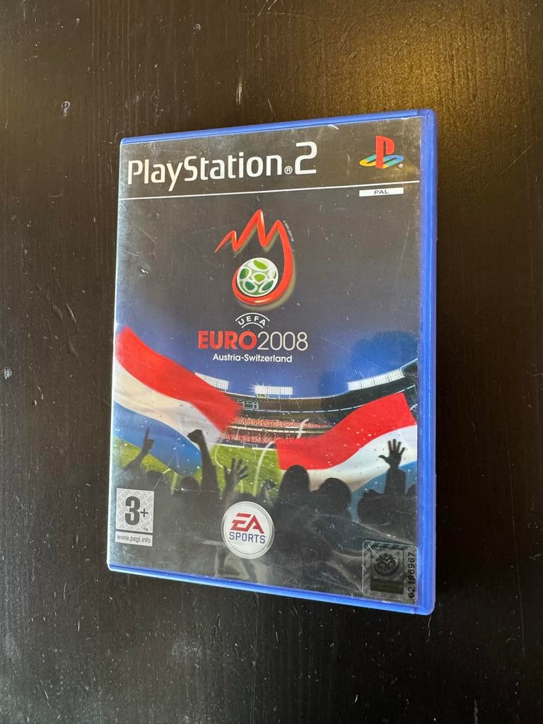 Gemixte PS2 Spellen:UEFA Euro 2008, FIFA 08, This is Footbal, Ophalen, Gebruikt, 2 spelers, Eén computer