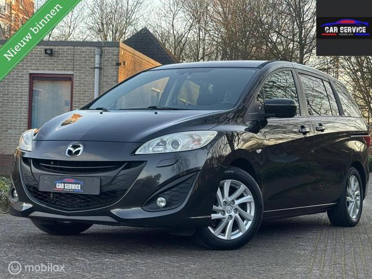 Mazda 5 2.0 110KW GT-M/7PERSOONS/PDC/NAVI/STLVW/NETTE STAAT, Auto's, Mazda, Bedrijf, Te koop, ABS, Airbags, Airconditioning, Alarm