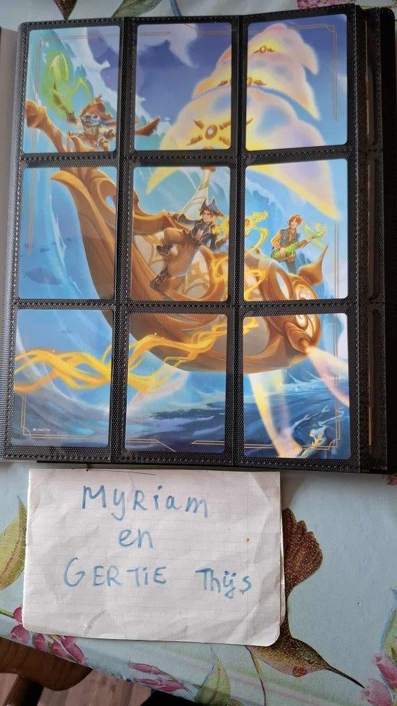Disney Lorcana Azurite Sea volledige serie, Verzamelen, Disney, Ophalen of Verzenden, Overige figuren, Zo goed als nieuw, Plaatje of Poster