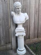 Beeld, Tuin en Terras, Ophalen of Verzenden, Zo goed als nieuw, Beton, Mensenbeeld