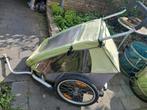 Fietskar met 2 zitjes, Fietsen en Brommers, Fietsaccessoires | Aanhangers en Karren, Ophalen, Gebruikt, Kinderkar