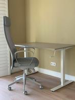Ikea TROTTEN zit/sta bureau (120x70) en bureaustoel MARKUS, Huis en Inrichting, Bureaus, Ophalen, Zo goed als nieuw