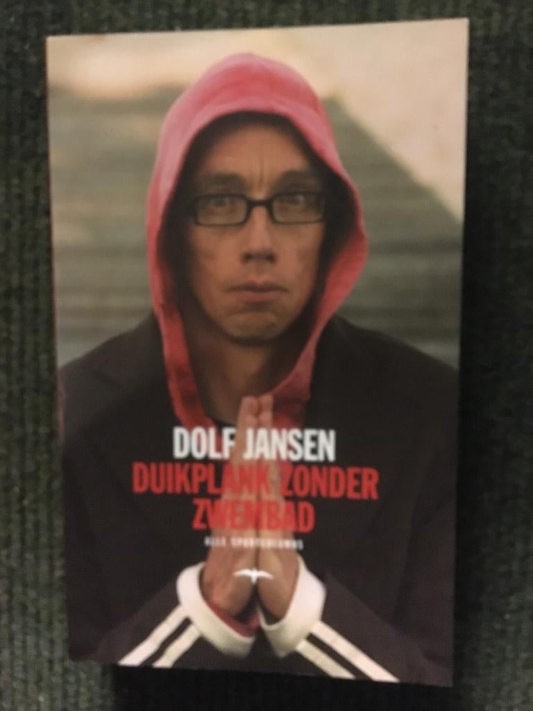 Duikplank zonder Zwembad; door Dolf Jansen #Sport #Humor, Ophalen of Verzenden, Zo goed als nieuw, Anekdotes en Observaties, Dolf Jansen