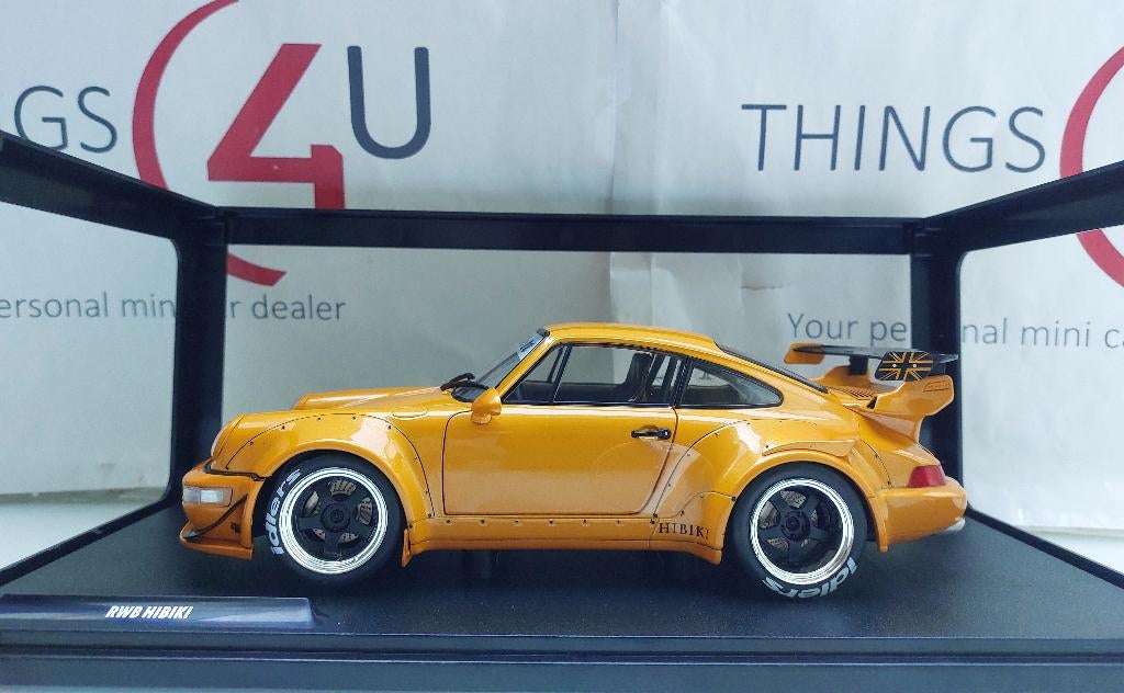Solido 1:18 Porsche 911 (964) RWB Rauh Welt Hibiki 2016, Ophalen of Verzenden, Nieuw, Auto, Solido