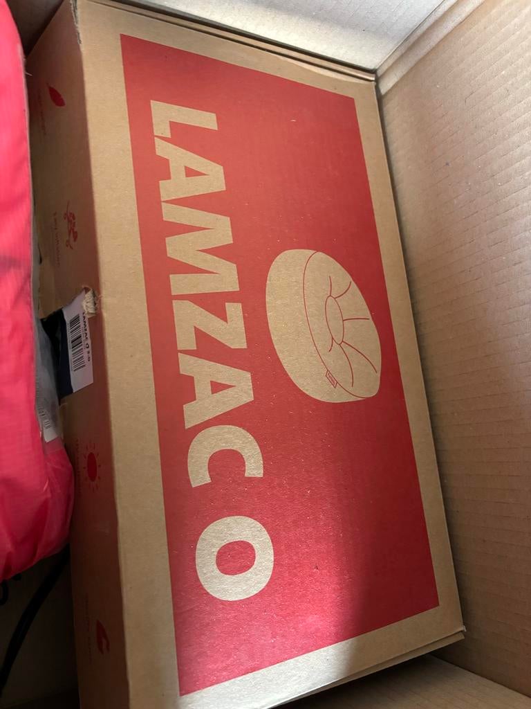 2x Lamzac 3.0 Fatboy - Opblaasbare Zitzak, Huis en Inrichting, Zitzakken, Ophalen of Verzenden, Nieuw, Zitzak