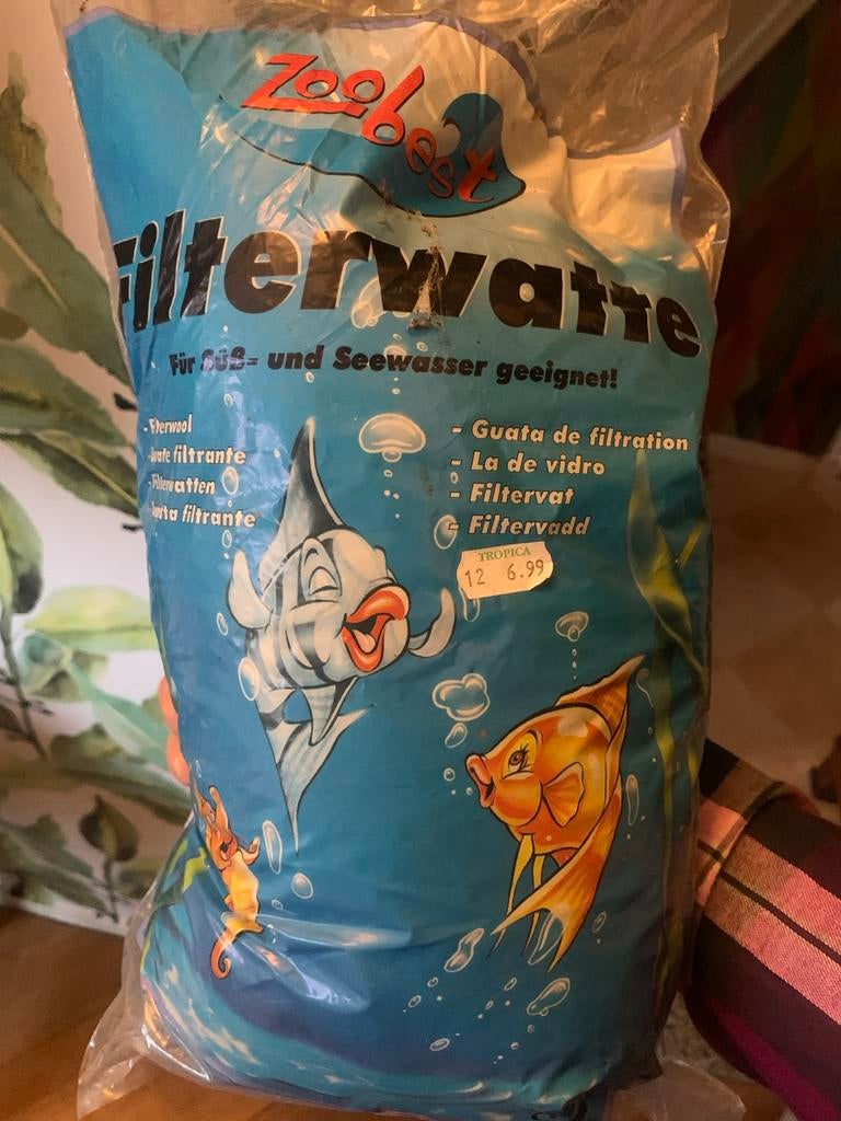 Filterwatten voor zoet en zoutwater aquarium, Dieren en Toebehoren, Ophalen of Verzenden