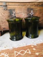 Grote glazen potten, Ophalen of Verzenden, Zo goed als nieuw