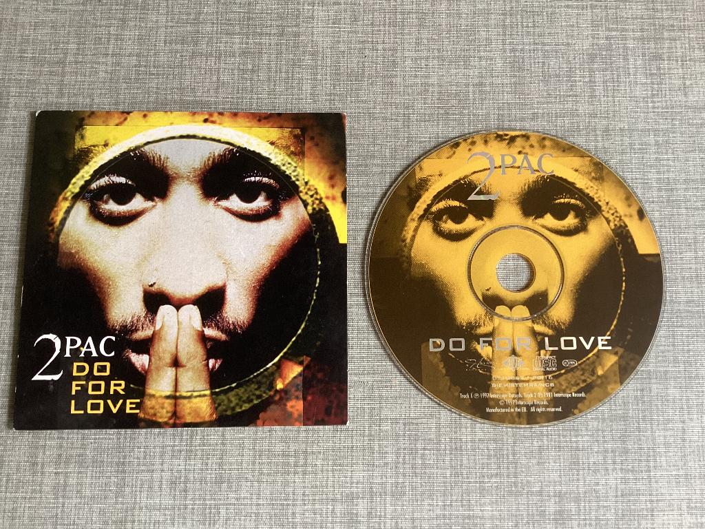 2pac single cd Do For love, Ophalen of Verzenden, Zo goed als nieuw, Pop
