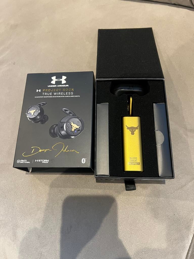 Under Armour Project Rock True Wireless Oordopjes (JBL), In gehoorgang (in-ear), Bluetooth, Nieuw, Ophalen of Verzenden