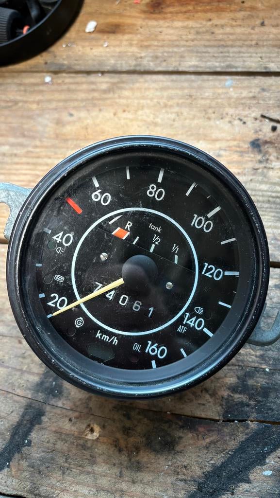 Kilometer teller Volkswagen Kever, Auto-onderdelen, Ophalen of Verzenden, Gebruikt, Volkswagen