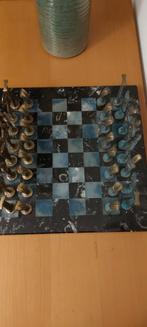 Marmer schaakbord., Een of twee spelers, Ophalen, Zo goed als nieuw