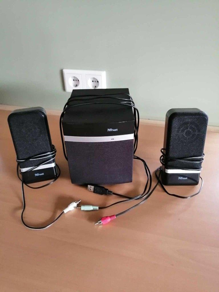 Trust subwoofer speakerset, Ophalen, Zo goed als nieuw