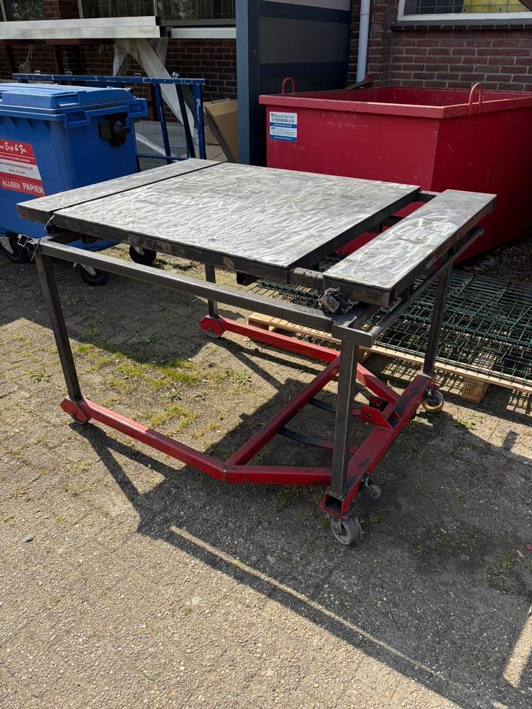 Las tafel, Ophalen, Zo goed als nieuw