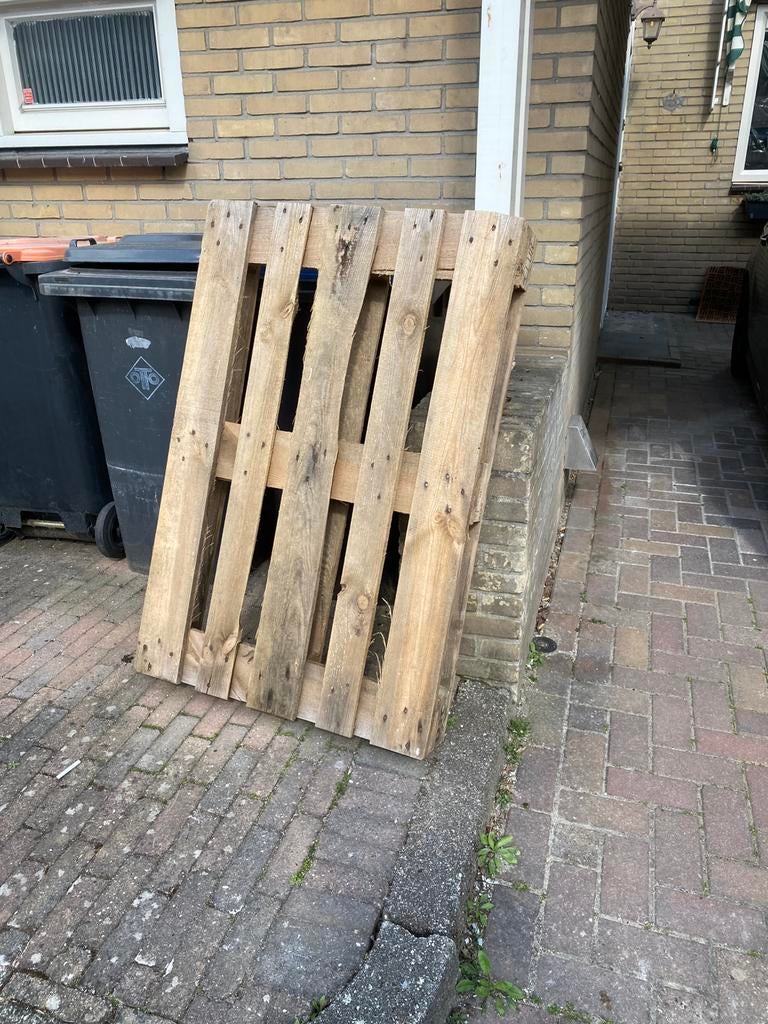 Europallet, Doe-het-zelf en Verbouw, Hout en Planken, Ophalen of Verzenden, Zo goed als nieuw, Pallet, Minder dan 200 cm