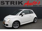 Fiat 500 1.2 Lounge AIRCO - PDC - 16" VELGEN, Voorwielaandrijving, Euro 5, Gebruikt, 4 cilinders