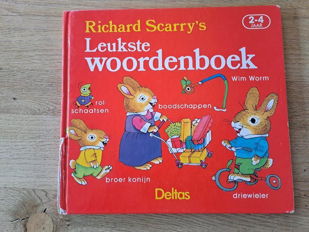 LEUKSTE WOORDENBOEK. RICHARD SCARRY., Boeken, Ophalen of Verzenden, Gelezen, Richard Scarry, 3 tot 4 jaar