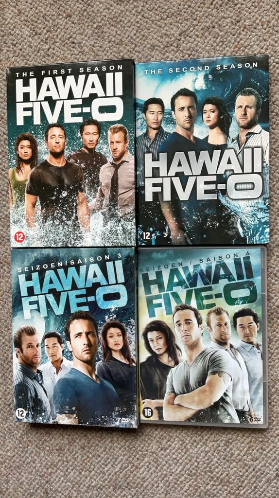 HAWAII FIVE-O Seizoen 1 t/m 4., Boxset, Ophalen of Verzenden, Zo goed als nieuw, Actie en Avontuur