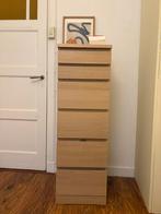 IKEA MALM ladekast bruin met spiegel, Huis en Inrichting, 5 laden of meer, Zo goed als nieuw, Minder dan 100 cm, 25 tot 50 cm