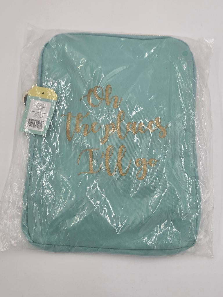 Laptop sleeve / hoes 13-15 inch “Oh the places I’ll go”, Computers en Software, Laptophoezen, Ophalen of Verzenden, 11 inch of minder