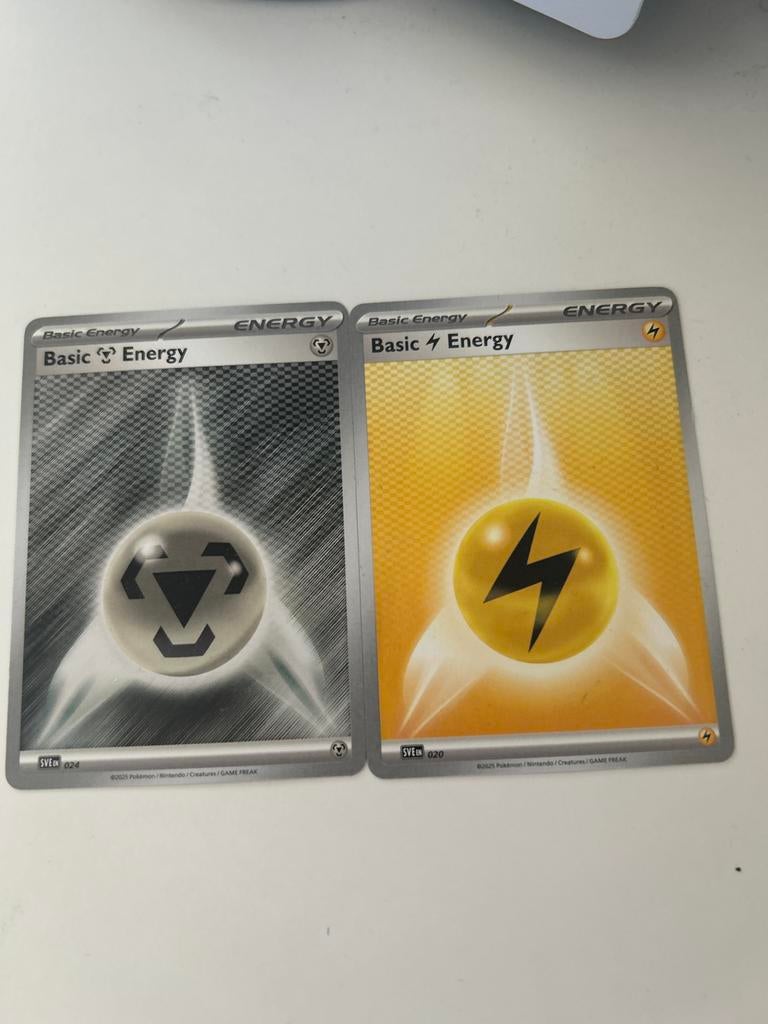 Pokemon Basic Energy Kaarten - Perfecte Staat, Ophalen of Verzenden, Zo goed als nieuw, Meerdere kaarten, Foil
