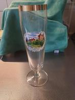 Bierglas met gouden randje graag ophalen ivb de, Ophalen of Verzenden, Zo goed als nieuw, Glas of Glazen, Overige merken