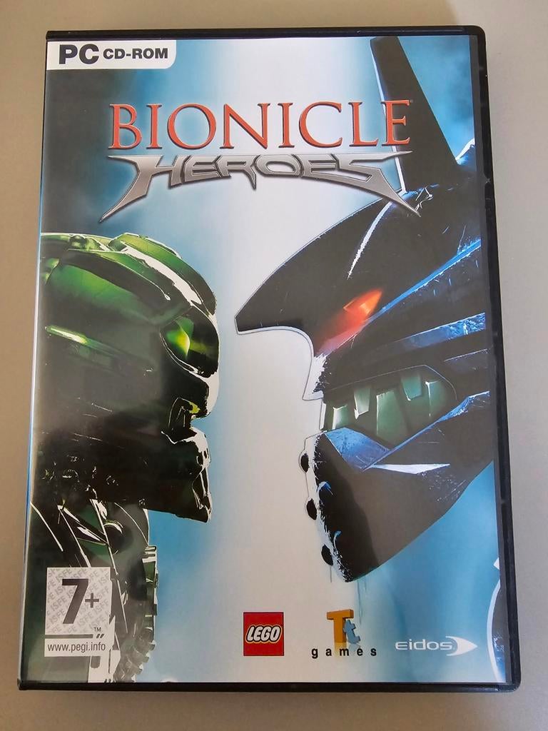 Pc game LEGO Bionicle heroes, Avontuur en Actie, 1 speler, Ophalen of Verzenden, Zo goed als nieuw