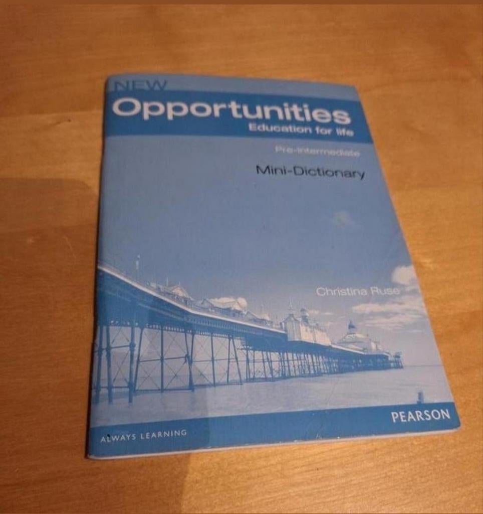 New Opportunities Mini-Dictionary Engels, Christina Ruse, Overige uitgevers, Ophalen of Verzenden, Zo goed als nieuw