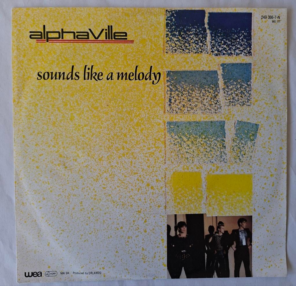 Alphaville            Sounds like a melody, Gebruikt, 7 inch, Ophalen of Verzenden, Single