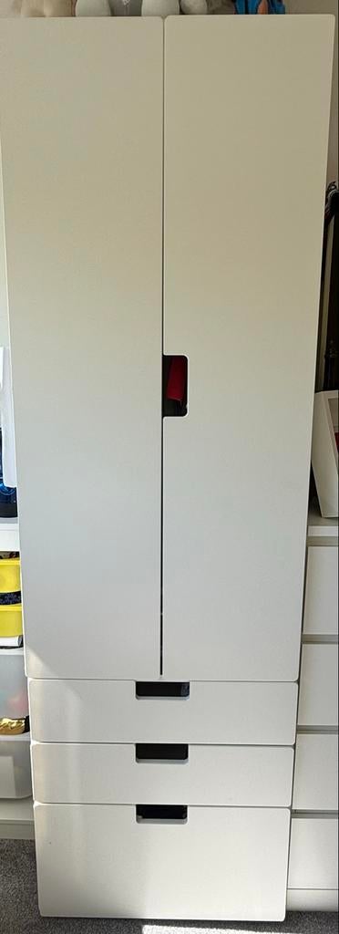 Ikea Smâstad / Platsa kledingkast wit, Gebruikt, Met lade(s), 150 tot 200 cm, Overige houtsoorten