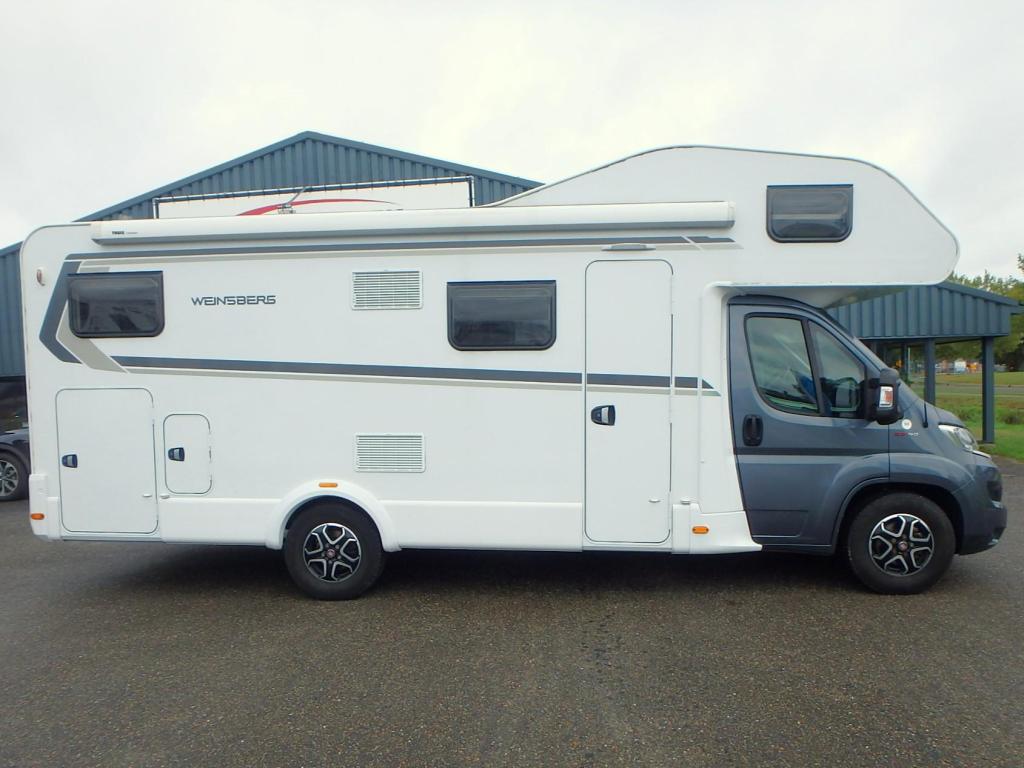 Weinsberg CaraHome 700 DG, Caravans en Kamperen, Chemisch toilet, Alkoof, Ringverwarming, Fiat